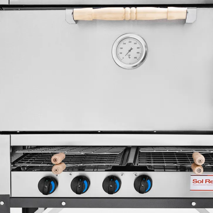 HORNO 8 MOLDES CON CARLITERO DOBLE SOL REAL - 004 - Image 3